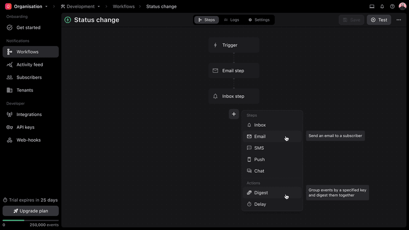 GUI-based workflows
