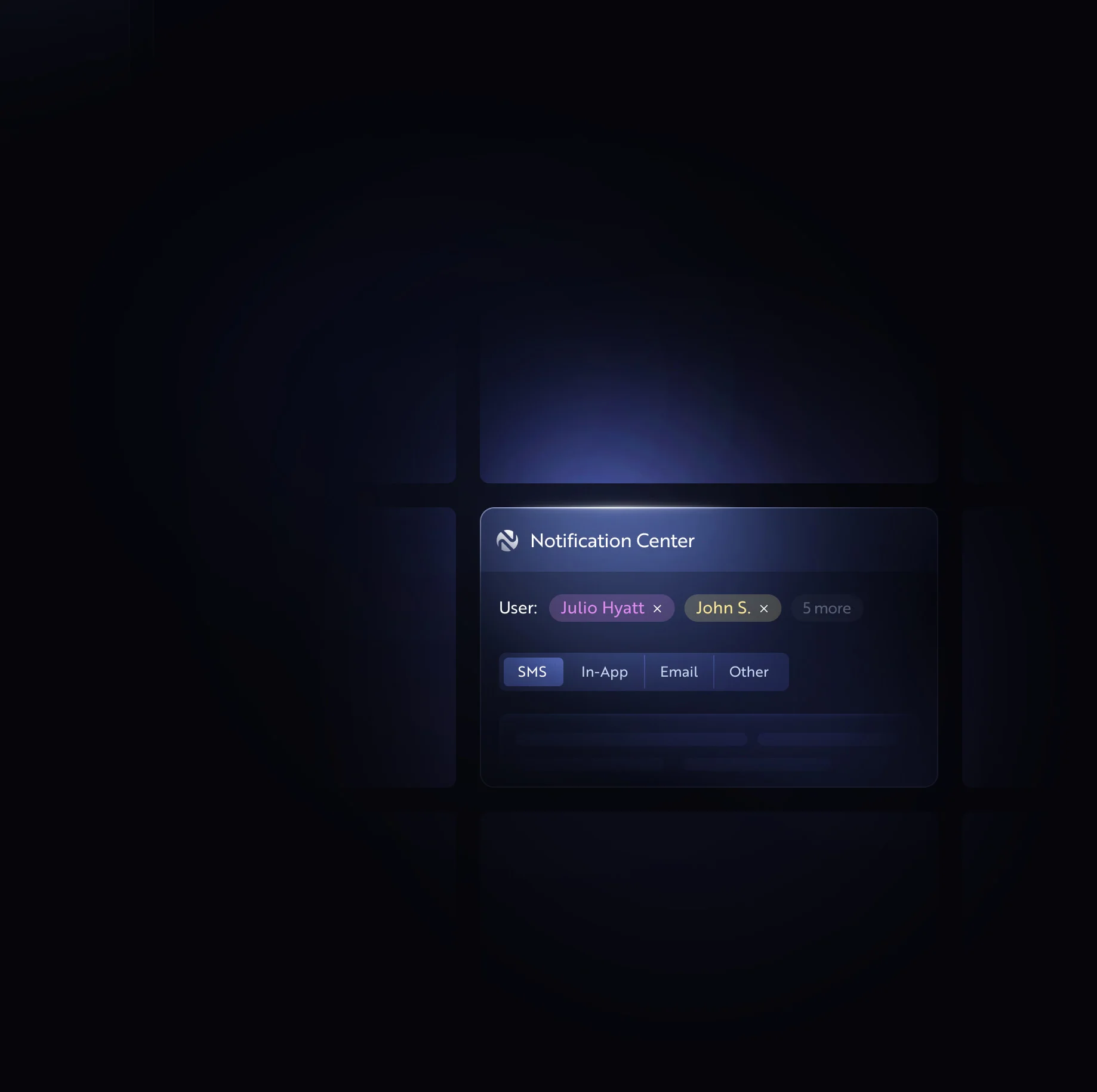 Unified notification management